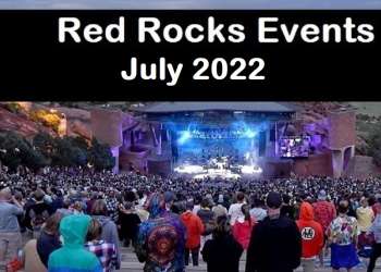 List of Red Concerts Rocks July 2022 | Events Update