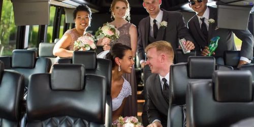 Final Wedding Limo Inside Image